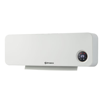Calentador de Pared Imaco WH2000 – 2000 W, Control Remoto, Pantalla LED, 2 Niveles de Calor