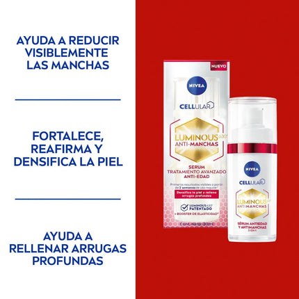 NIVEA - SERUM LUMINOUS 630 ANTI-MANCHAS ANTI-EDAD 30ml