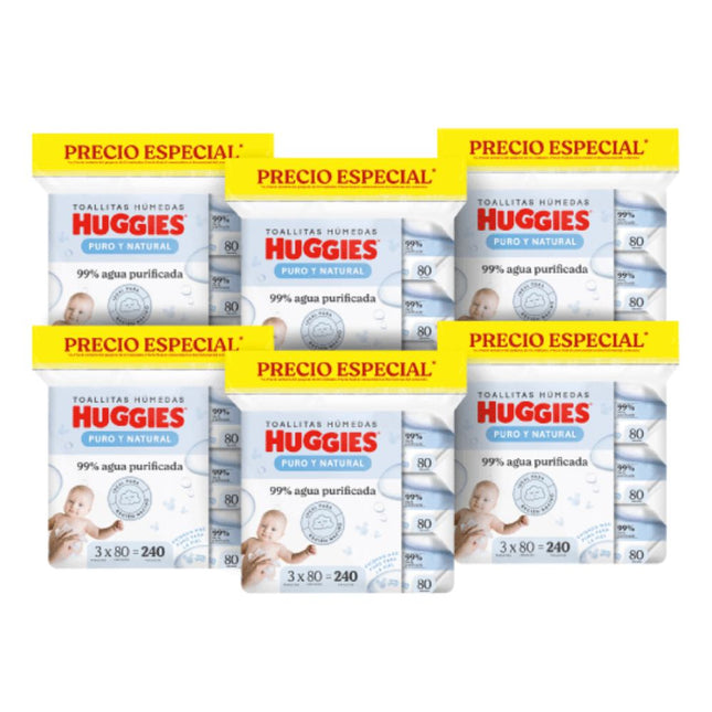 Pack Puro & Natural x240 (12 toallitas de P&N x240)