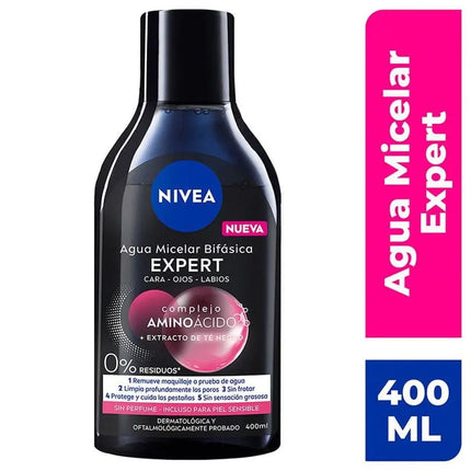 NIVEA - Agua Micelar Bifásica EXPERT 400ml