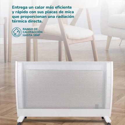 Panel Calefactor Kendal Mica KEM-EFFICIENT03 1800W Hasta 18 m²