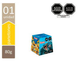 PANETON MINI COSTA JURASSIC CAJA 80 GR