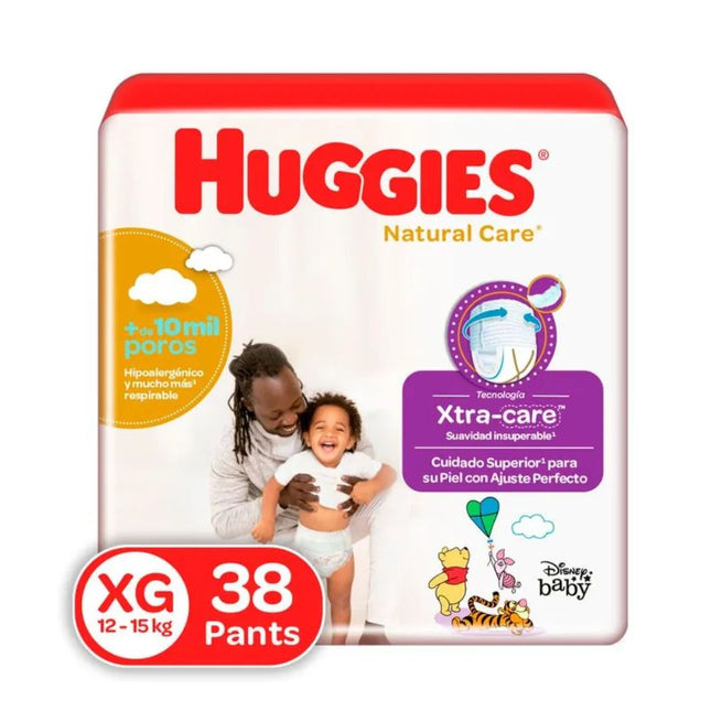 Pants Huggies Natural Care Xg 38 Ud