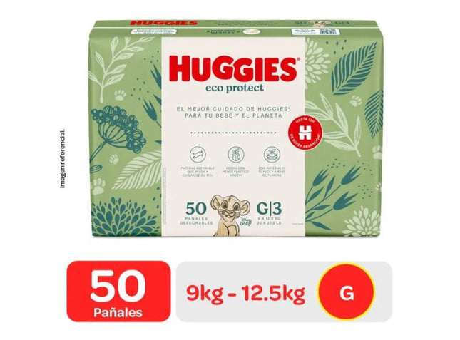 Huggies Ecológicos EcoPro Talla G Hiper Pack 2X50 unids
