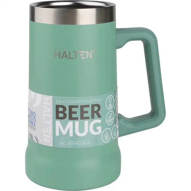 Mug Cervecero Halten Stone 710 ml – Acero Inoxidable Doble Pared