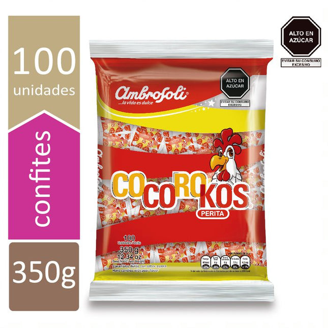 CARAMELO COCOROKOS PERITA BOLSA 350GR