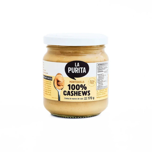 Mantequilla de Cashews 100% 170 g