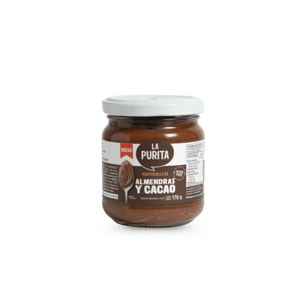 Mantequilla de Almendras con Cacao 170 g