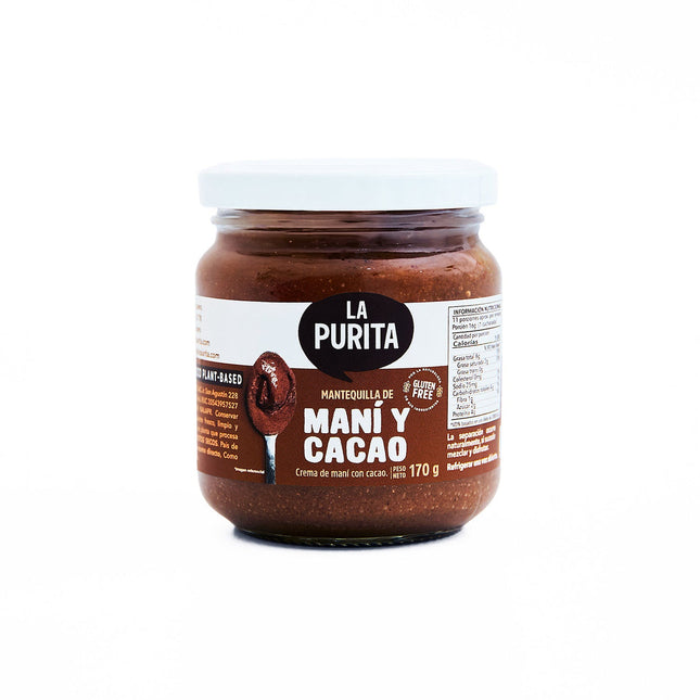Mantequilla de Maní con Cacao 170 g
