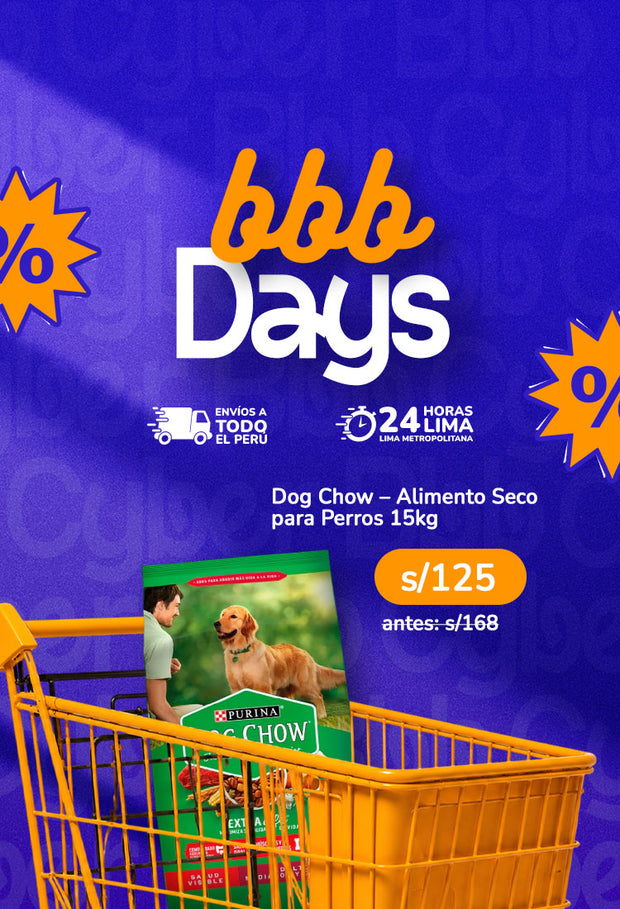 Dog Chow 15k a 125 soles