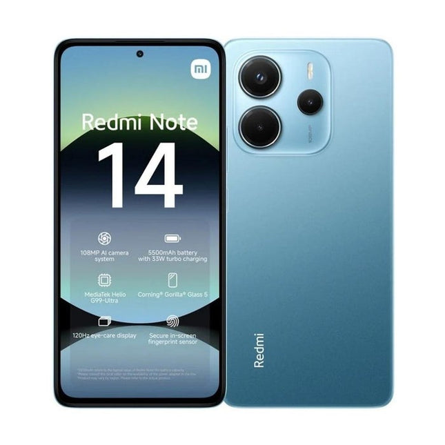 Smartphone Xiaomi Redmi Note 14 128GB 6GB azul