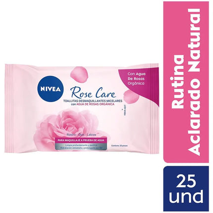 Nivea Toallitas Desmaquilladoras Roses 25 Uds