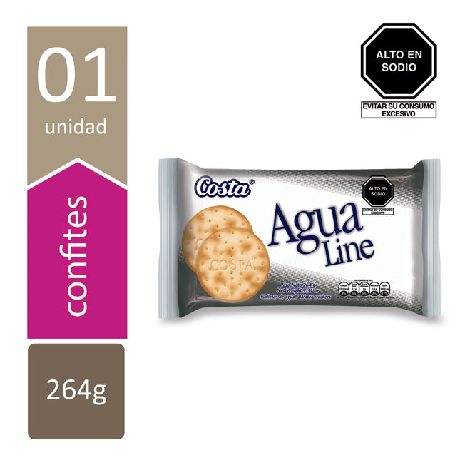 GALLETA AGUA LINE 6x44 GR