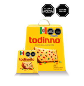 PANETON TODINNO CAJA 900 GR + TODINNITO 85GR
