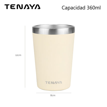 Vaso Tenaya Draft Soft Touch 360 ml – Acero Inoxidable Doble Pared al Vacío