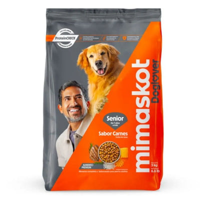 Alimento para Perro Senior Mimaskot Carnes Todas las Razas 3 Kg