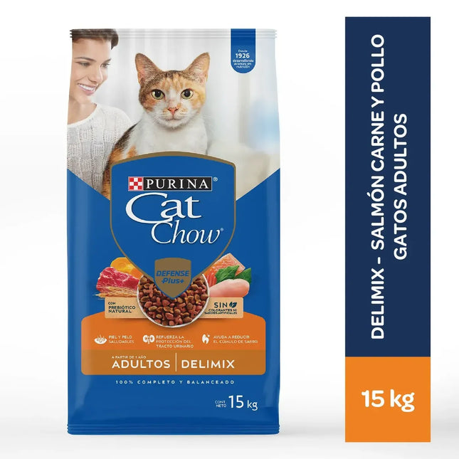 Cat Chow Delimix – Alimento Seco para Gatos 15kg