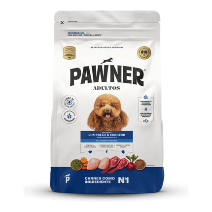Pawner Dog Con Pollo Y Cordero Rz. Myp Ad 3Kg