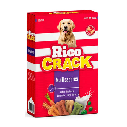 Ricocrack Snack Para Perros Adultos Multisabores 500gr