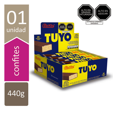 WAFER TUYO DP 20 UNIDADES