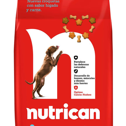 Nutrican Cachorros Sabor Hígado y Carne – Alimento Seco para Perros 15kg